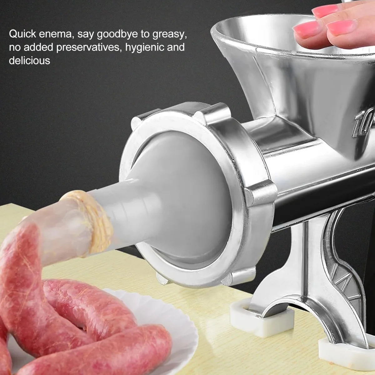 Manual Meat Grinder.