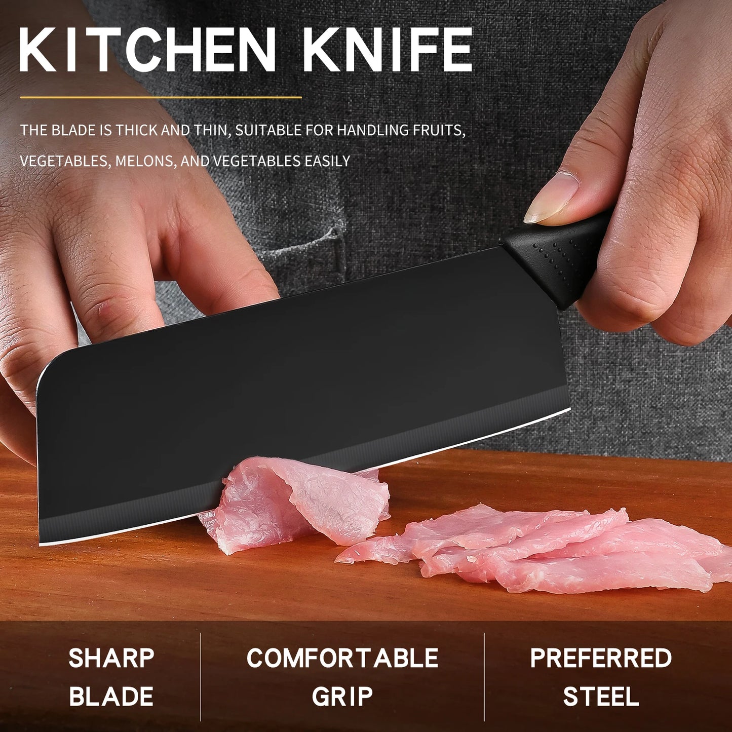 3 pieces/kitchen knife multi-functional