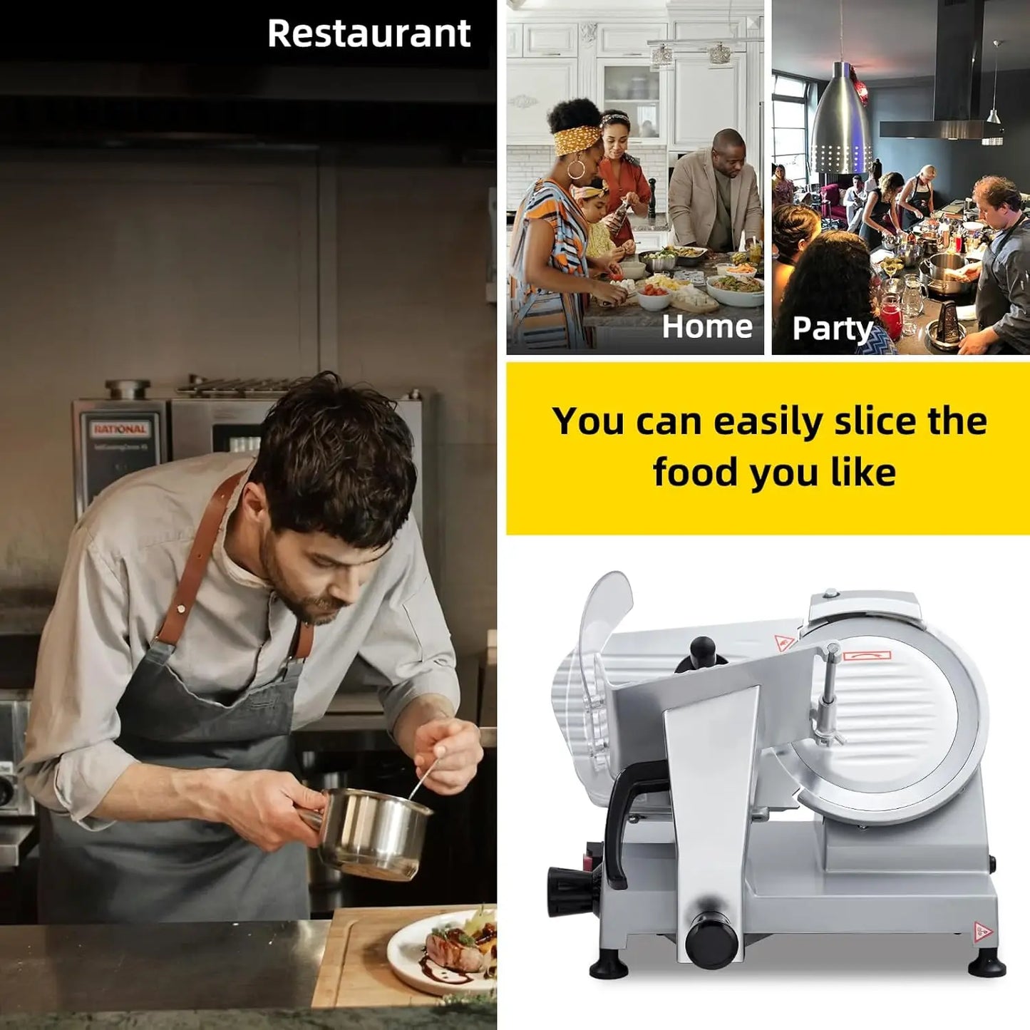 Commercial Meat Slicer.