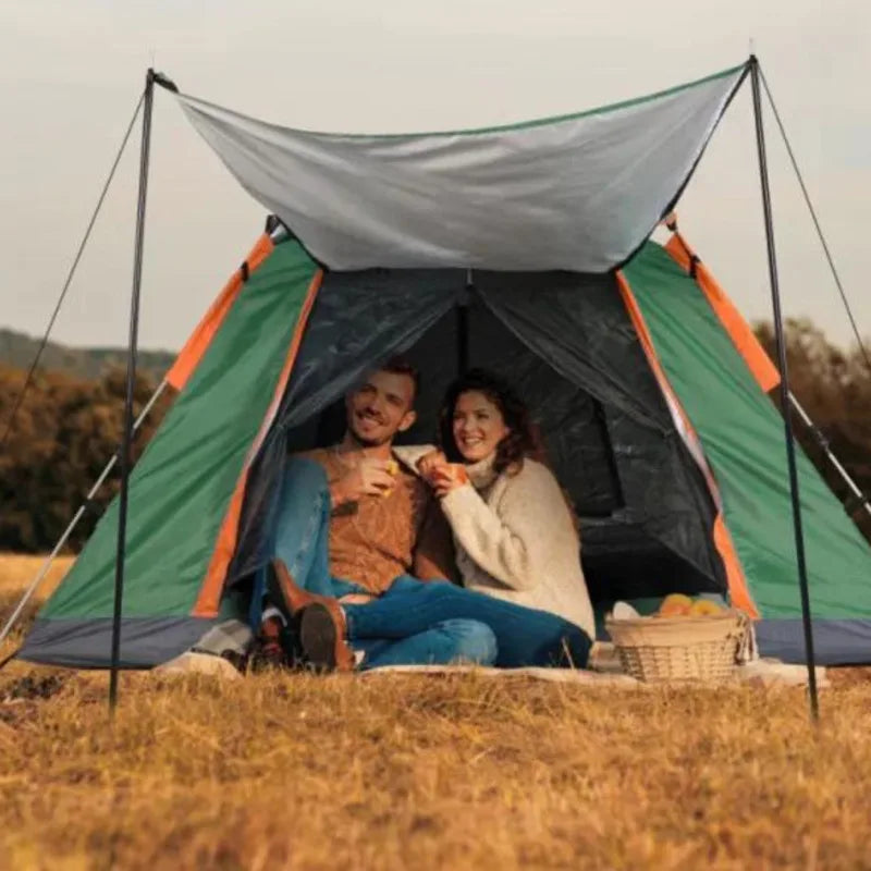 2-3 Person Camping Outdoor Waterproof Tent 2 Mosquito Nets.