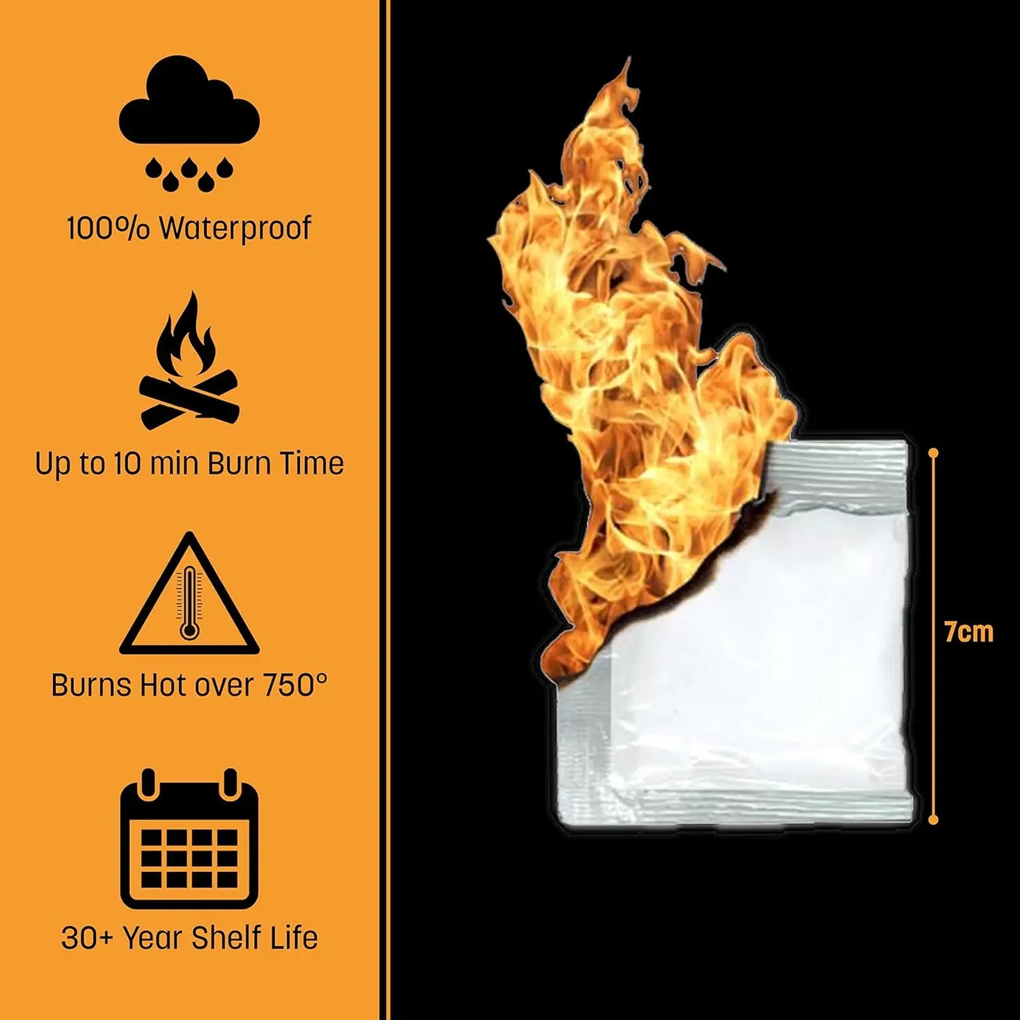 All-Purpose 100% Waterproof Fire Starters