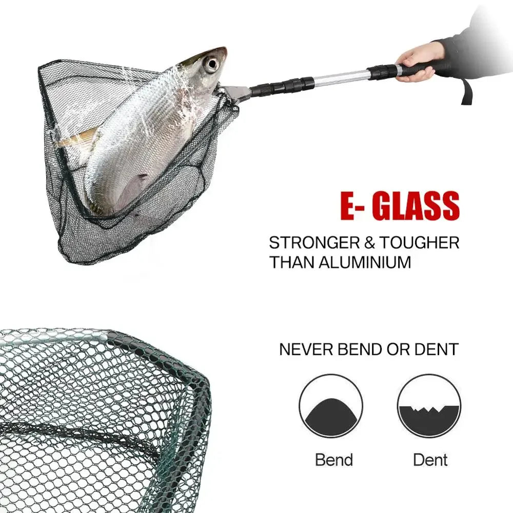 Aluminum Alloy Fishing Net Telescoping Foldable Landing