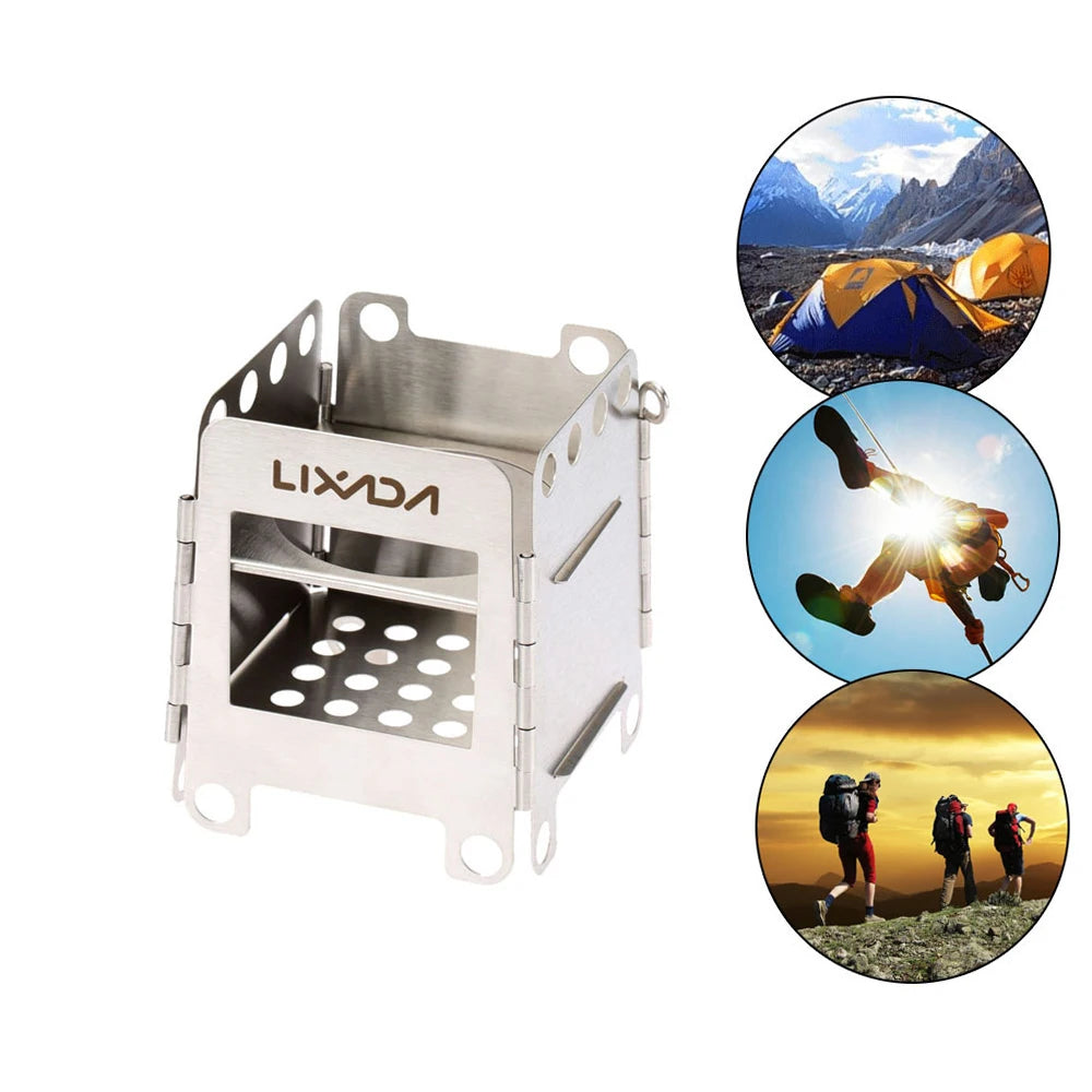 Titanium Stove Lightweight Folding Wood Burning Stove