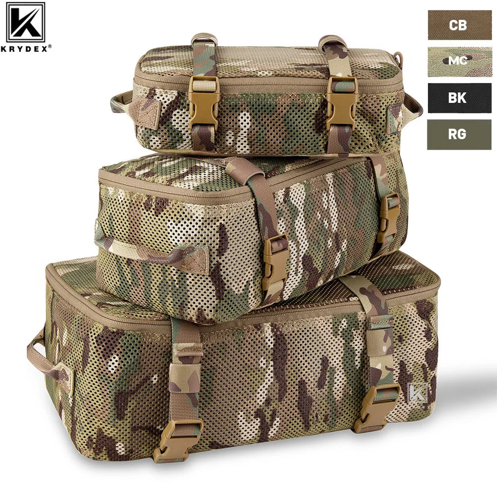 Modular Pouch Set Outdoor Backpack Organizer.
