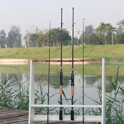 [2-Section Carbon Fiber Rod] Ultra-Lightweight 2-Section Carbon Fiber Fly Fishing Rod.