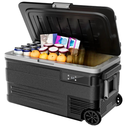 75L Portable Car Refrigerator Compressor Fridge Freezer