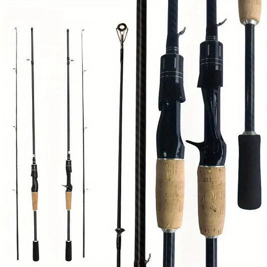 [2-Section Carbon Fiber Rod] Ultra-Lightweight 2-Section Carbon Fiber Fly Fishing Rod.