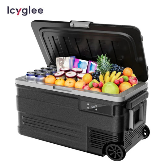 75L Portable Car Refrigerator Compressor Fridge Freezer