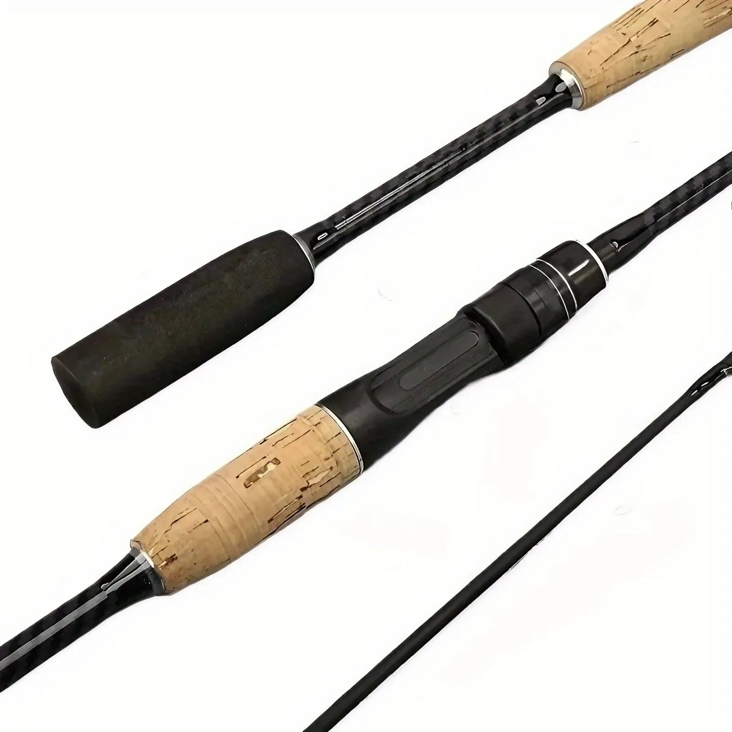 [2-Section Carbon Fiber Rod] Ultra-Lightweight 2-Section Carbon Fiber Fly Fishing Rod.
