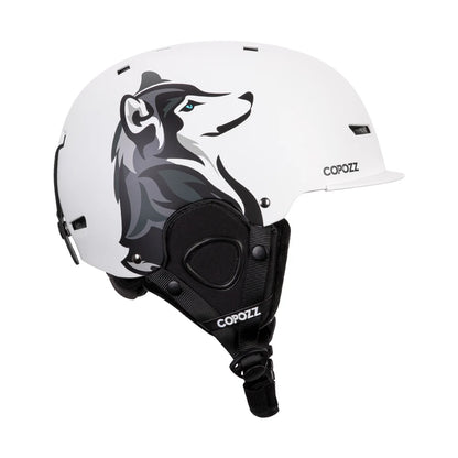 New Unisex Ski Helmet Half-covered Anti-impact Skiing Helmet For Adult and Kids.