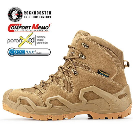 Hiking shoes Men waterproof hunting Boots .