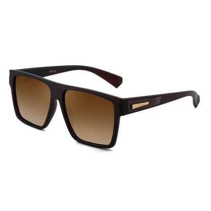 Retro Oversized Square Polarized Sunglasses Women Men.