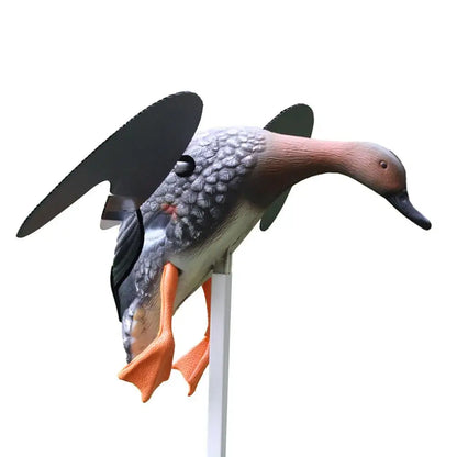 Outdoor Duck Decoy Electric Or Wind Powered Motion