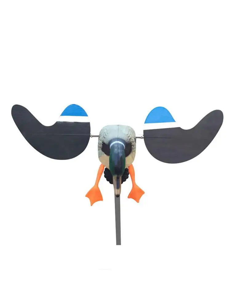 Outdoor Duck Decoy Electric Or Wind Powered Motion