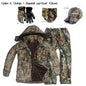 High Quality Man Winter  Camouflage Ghillie Suit Outdoor Cold Weather Suit.