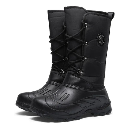 New Big Tree camouflage men's shoes, high top snow boots, waterproof.