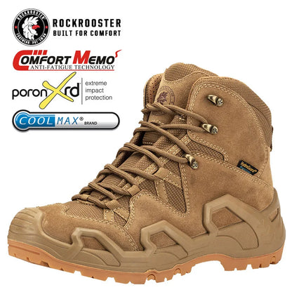 Hiking shoes Men waterproof hunting Boots .