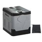 Portable Outdoor Folding Toilet Strong Bearing Capacity Reusable Trash Can.
