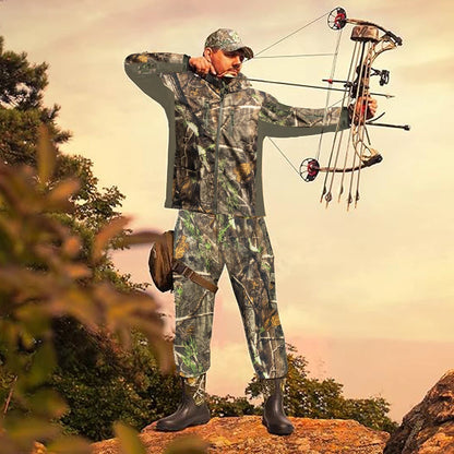 Water Resistant Silent Hunting Jacket and Pants.