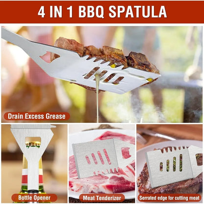 122PCS Men's, BBQ Set
