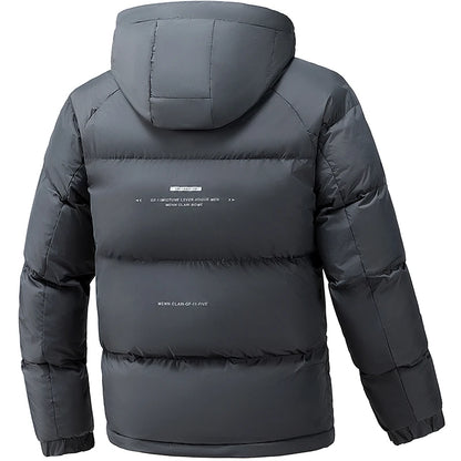 Men's Winter Windproof Casual Hooded Jacket .