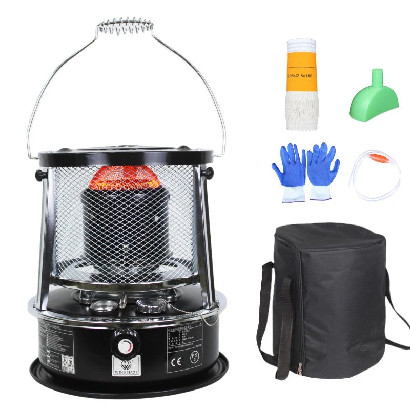Efficient Kerosene Heaters Stainless Steel Indoor Heater Non Electric, Kerosene Stove.