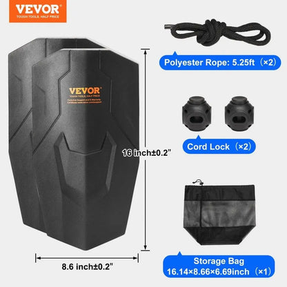 Boat Fenders, 8.6" x 16" Boat Bumpers for docking .