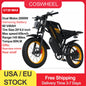 Electric bike 2000W 60V 40AH Samsung Dual Battery Mountain bikes.