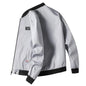 Man Leisure Jacket New Spring Autumn Solid Color Zipper Windproof Jacket.