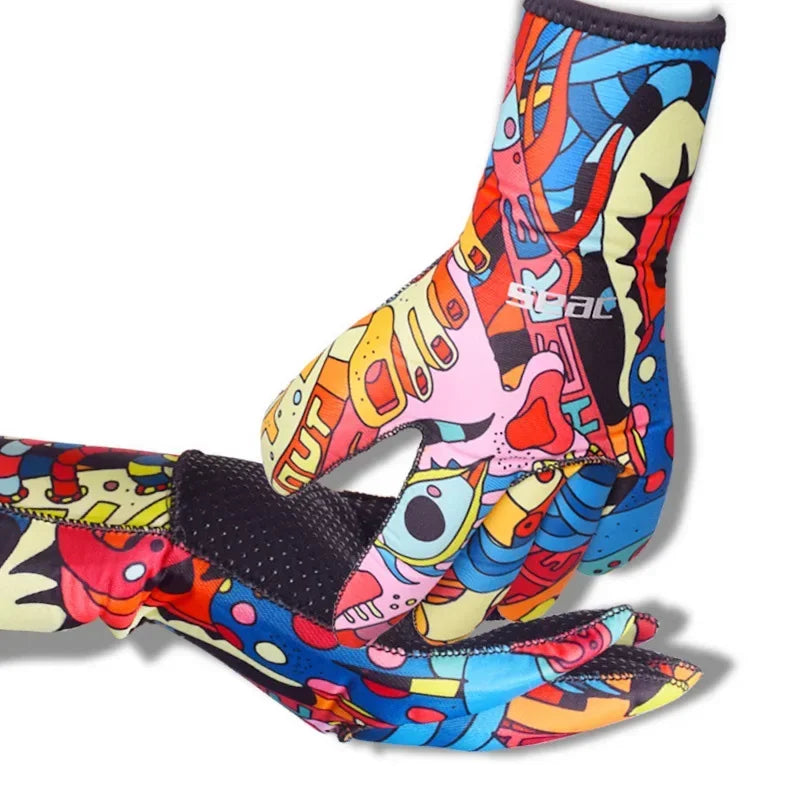 3mm Neoprene Diving Gloves.