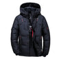 Men White Duck Down Parkas -20 Degree Winter Jacket Men's.