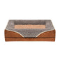 An oversized dog bed removable washable for all seasons, pet bed sofa.
