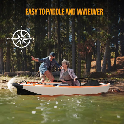 Kayak Foldable with Seats with 7.6 FT Aluminum Oars