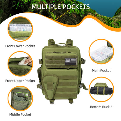 25L Fishing Hunting Backpack .