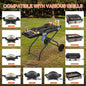 Portable Grill Cart for 17" & 22" Blackstone Griddles and Weber Q1000, Q1200, Q2000, Q2200 Series Grills.