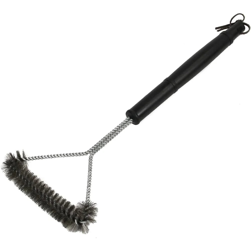 Heavy Duty BBQ Grill Brush 18 Inch Stainless Steel Long Handle.