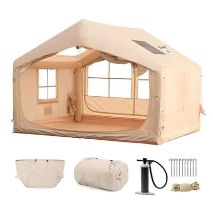 Inflatable Tent for Camping - 6-8 Person Ultra-Quick Setup.