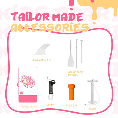 Kids Stand Up Paddle Board with Inflatable SUP Accessories.