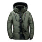 Men White Duck Down Parkas -20 Degree Winter Jacket Men's.