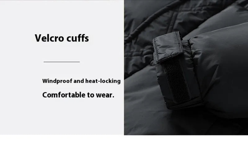 Men's Winter Windproof Casual Hooded Jacket .