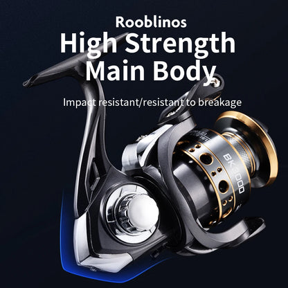 Spinning Fishing Reels For Saltwater Freshwater Metal