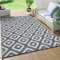 Outdoor Rug Plastic Straw Rug Waterproof Rug Reversible Outdoor Floor Mat.