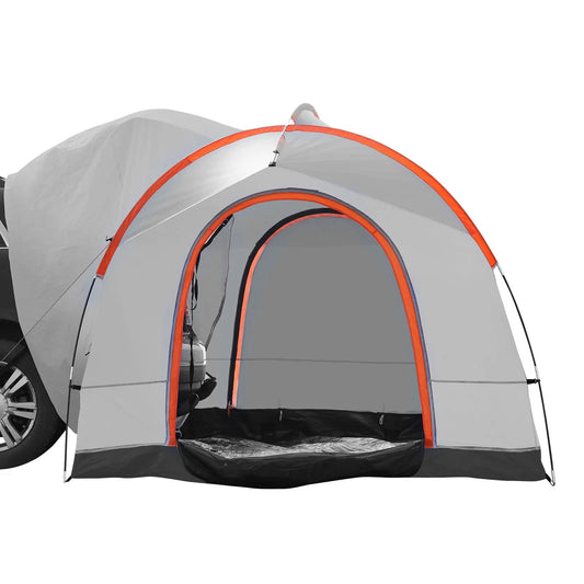 Tent 8'-8' SUV Attachment for Camping with Rain Layer and Carry Bag.