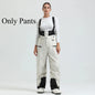 New Ski Pant Solid Snow  Women Windproof Waterproof Snow Pants.