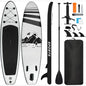 Inflatable Stand Up Paddle Board Ultra-Light 10' × 30" × 6" with Accessories Kit Adjustable Paddle Handle.