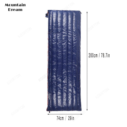 Sleeping Bag 90% Goose Down Adult Envelope Type Ultralight.