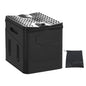 Portable Outdoor Folding Toilet Strong Bearing Capacity Reusable Trash Can.