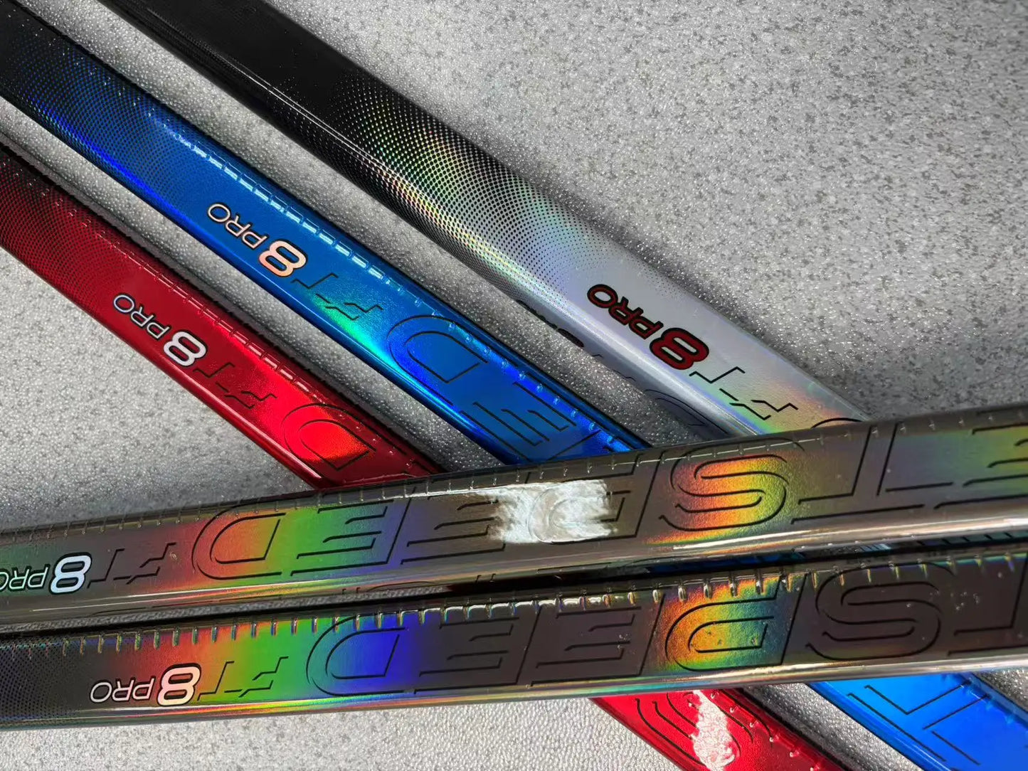 Latest model multi-color ice hockey stick training competition use ice hockey equipment FT8.