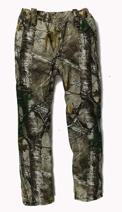 Winter Bionic Ghillie Suit Real Camouflage Jacket Pants Set.