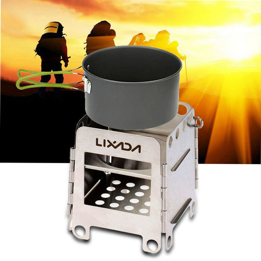 Titanium Stove Lightweight Folding Wood Burning Stove